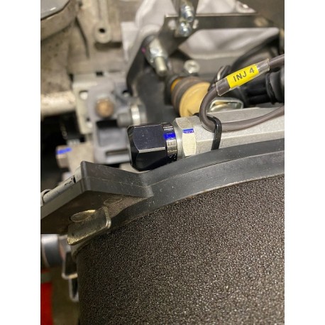 Female -6JIC end cap bung (black)