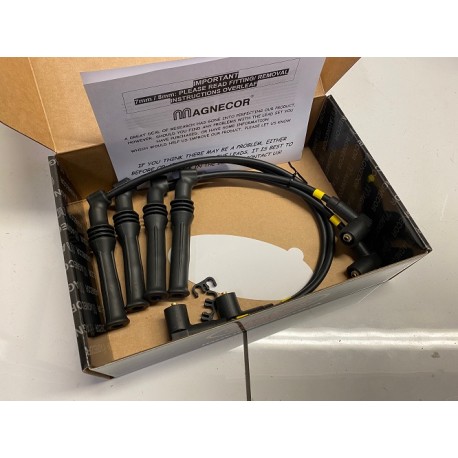 Peugeot 405 Mi16 Custom Lead Kit (7.0mm) - Black