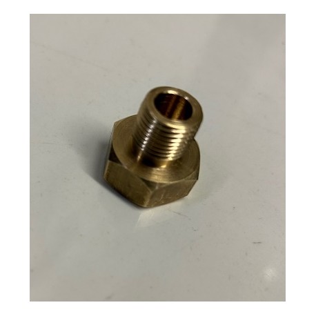 M14x1.25 to 1/8 npt brass adapter