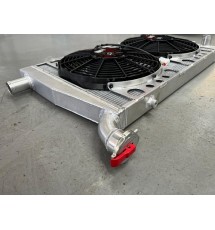 Peugeot 306 GTI-6 Supercharger Radiator with twin spal fans