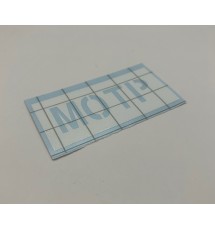 Peugeot 205 & 309 MOTP Paint Code Applicator Stencil