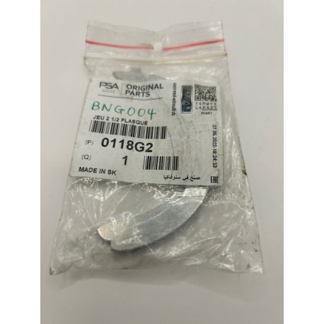 Genuine OE Peugeot 405 1.9 Mi16 Thrust Washers - 0118.G2