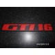 Peugeot 309 GTI-16 tailgate badge