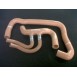 Peugeot 106 GTi Silicone Radiator Hose Kit (ORANGE)