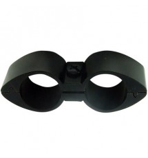 AN -12 24mm Black Billet Fuel Hose Separator