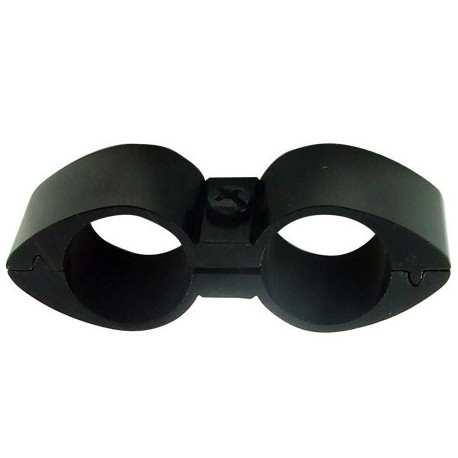 AN -12 24mm Black Billet Fuel Hose Separator