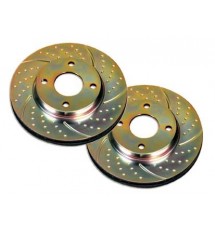 Peugeot 306 D-Turbo Grooved Front Brake Discs (PAIR)