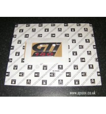 Genuine OE Peugeot 206 GTI-180 Tailgate Badge