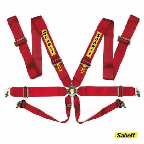 Sabelt 4 Point 3" Roll Cage Fitment Harness (FIA)