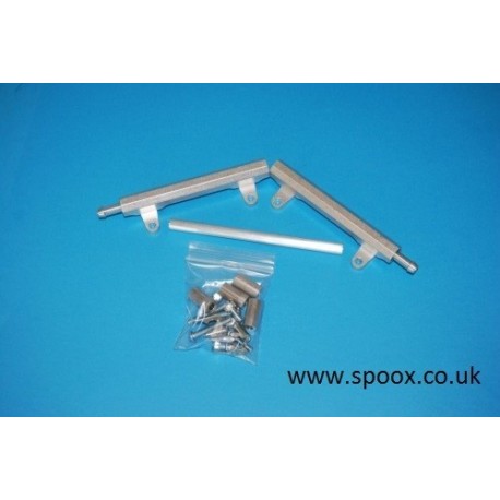 Jenvey Alloy Fuel Rail - Push On Fittings - TBR22