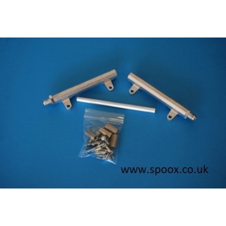 Jenvey Alloy Fuel Rail - JIC -6 Fittings - TBR32