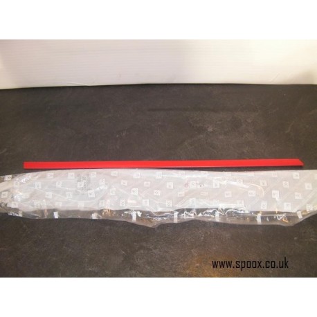 Genuine OE Peugeot 205 GTI O/S Rear Quarter Bodykit Trim Red Insert - 8564.79
