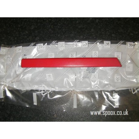 Genuine OE Peugeot 205 GTI N/S Front Arch Trim Red Insert - 7861.64