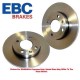 Peugeot 106 Quiksilver EBC Front Brake Discs (PAIR)