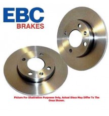 Peugeot 106 Quiksilver EBC Front Brake Discs (PAIR)
