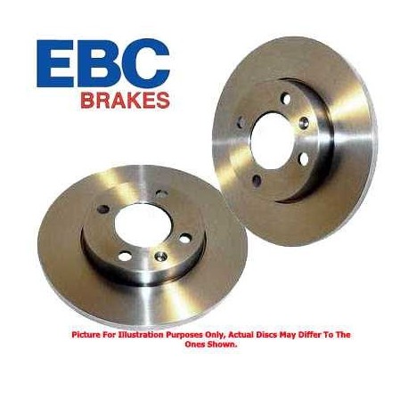 Peugeot 106 Quiksilver EBC Front Brake Discs (PAIR)