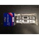 Genuine OE Peugeot 205 Mudflap Badge Kit - 9686.1R