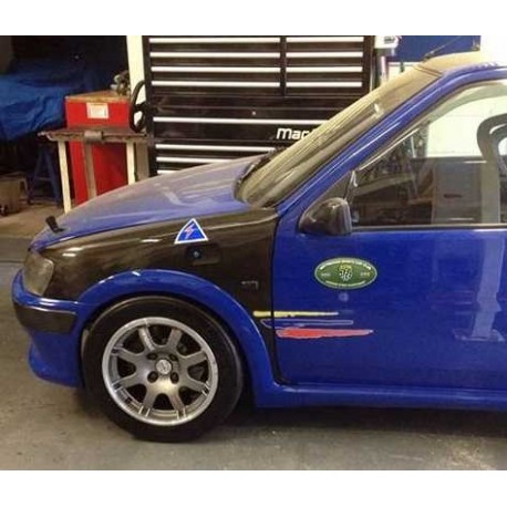 Peugeot 106 S2 Carbon Fibre N/S Front Wing