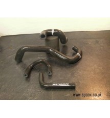Peugeot 406 Sri Turbo Oil Breather Hose Kit (Matte Black)