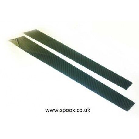Peugeot 106 Series 2 Carbon Fibre Door Pillar Trims