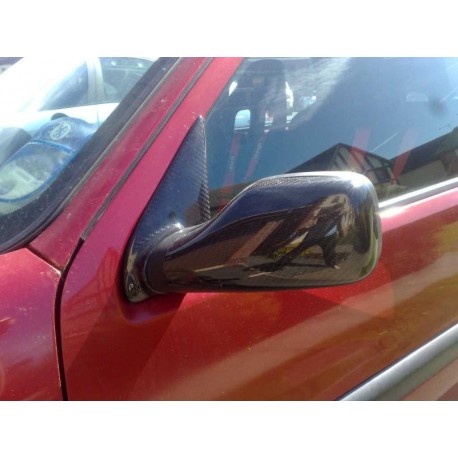 Peugeot 106 Series 2 Carbon Fibre Mirror Base Plates