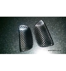 Peugeot 106 Carbon Fibre Door Handle Recess Covers