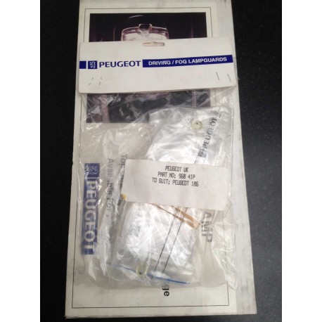 Genuine OE Peugeot 106 PH2 (Non-GTI) Front Fog Light Lense Covers