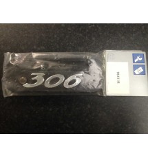 Genuine OE Peugeot 306 Mudflap Badge Kit - 9643.1R