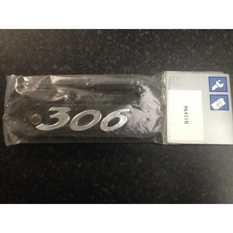 Genuine OE Peugeot 306 Mudflap Badge Kit - 9643.1R