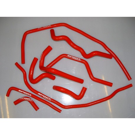 Subaru Impreza Vers 7/8 Coolant Hose Kit - Red